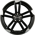 2DRV BY WHEELWORLD - WH27 SCHWARZ HOCHGLANZPOLIERT 8X18 LK:5/112 ET:25 ML:66,6
